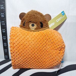 NWT Bark Bucktooth Chuck (National Park Foundation) Dog Toy M-L